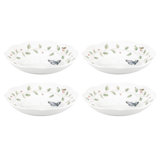Butterfly Meadow 4-Piece Pasta Bowl Set