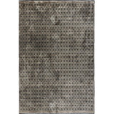 Rapture Geometric Cotton Beige Gray/Charcoal Gray Area Rug