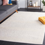 Katoya Machine Woven Ivory/Grey Rug