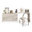 Coiffeuse avec miroir lumineux, 6 tiroirs, 1 chaise