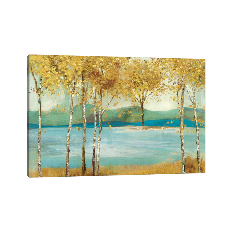 Overlooking 1 Piece Painting on Canvas, 20.32 cm H x 30.48 cm W, Wrapped Canvas