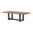 Caramel And Cocoa Trestle Dining Table (Table Only)
