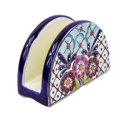Ceramic / Porcelain No Mounting / Installation Required Napkin Holder