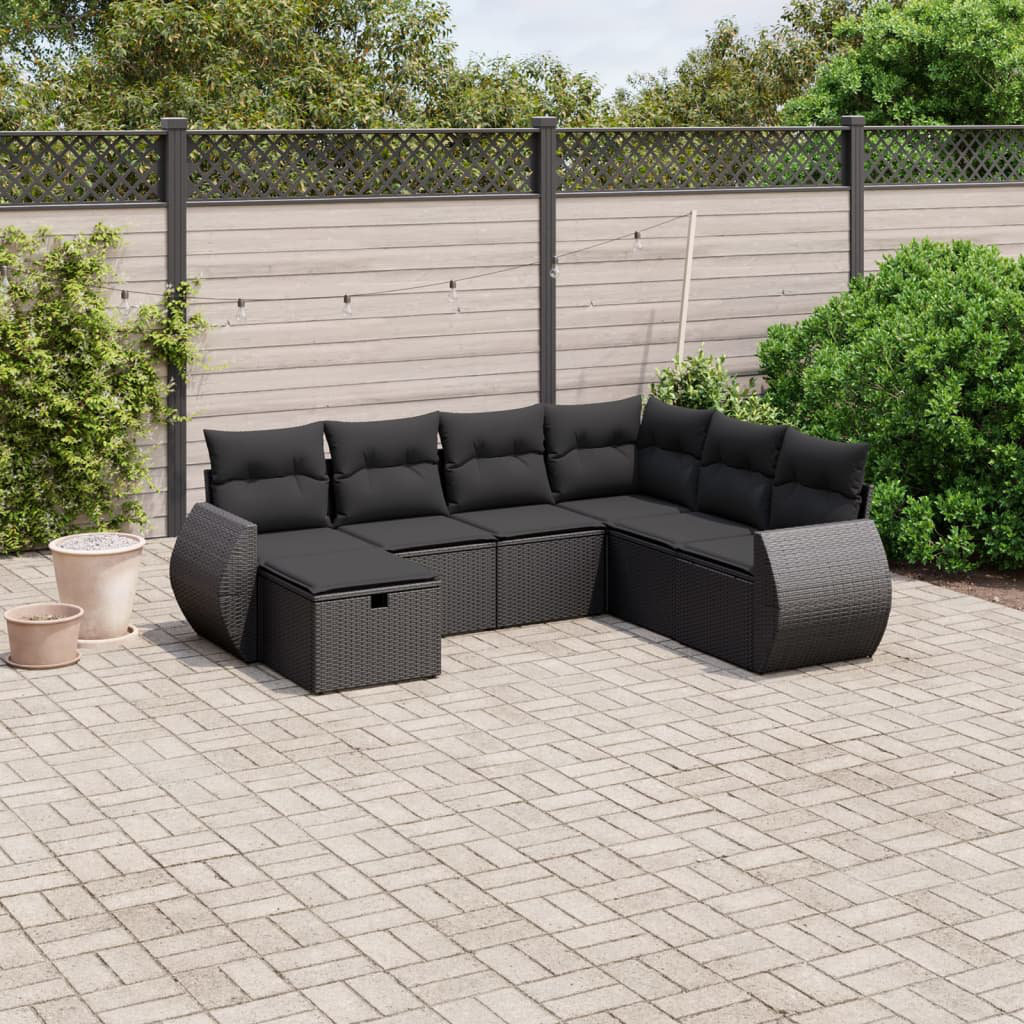 Gartensofa mit Kissen