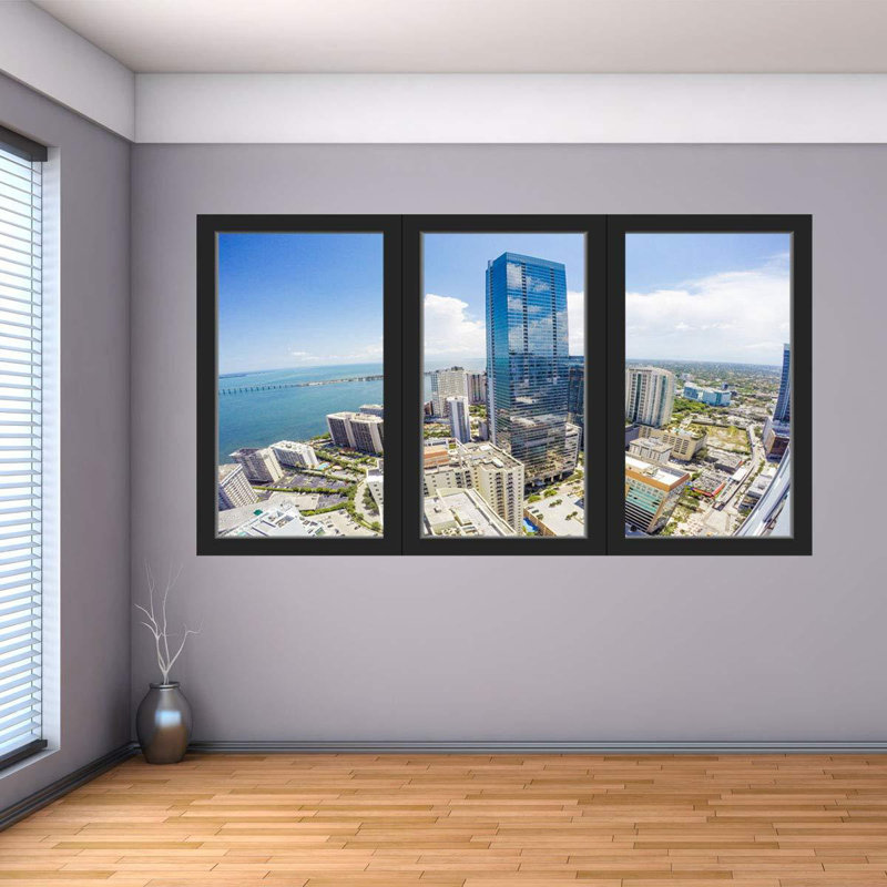 Scenic & Cityscapes Window Decal, 36" H x 60" W