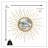 Briner Burst Circular Mirro