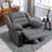 37.1" Wide Modern And Super Soft Overstuffed Power Standard Recliner With Padded Armrest(Set of 4)-109259455
