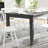 Solid Wood Commercial Grade Dining Table with Turned Legs-507436986-507436984