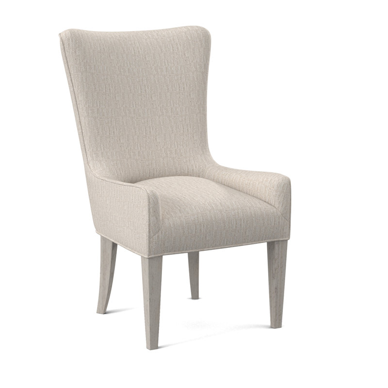 Chaise de salle à manger Providence - sans jupe, Bisque, Viscose brume blanche