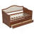 Daybed With Trundle And 2 Storage Drawers, Wooden Daybed With Upholstered Button Tufted Backrest For Living Room, Bedroom, Guest Room-794010213