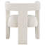Chaise d'appoint rembourrée 1pc Contemporary Boucle