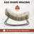 Nechuma Upholstered Rocking Accent Chair, Oversize Papasan Chair-1225369638