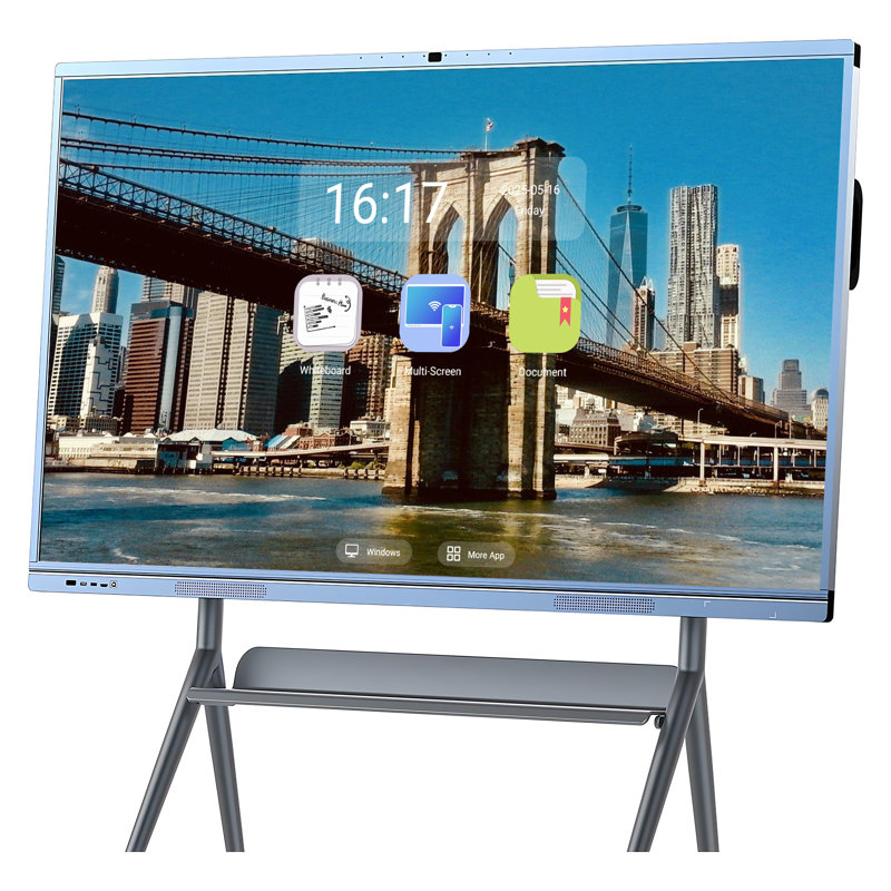 Tableau blanc interactif JYXCN, ordinateur tactile tout-en-un avec système double et partage de nuage - Tableau blanc numérique pour la salle de classe, le bureau et les présentations?