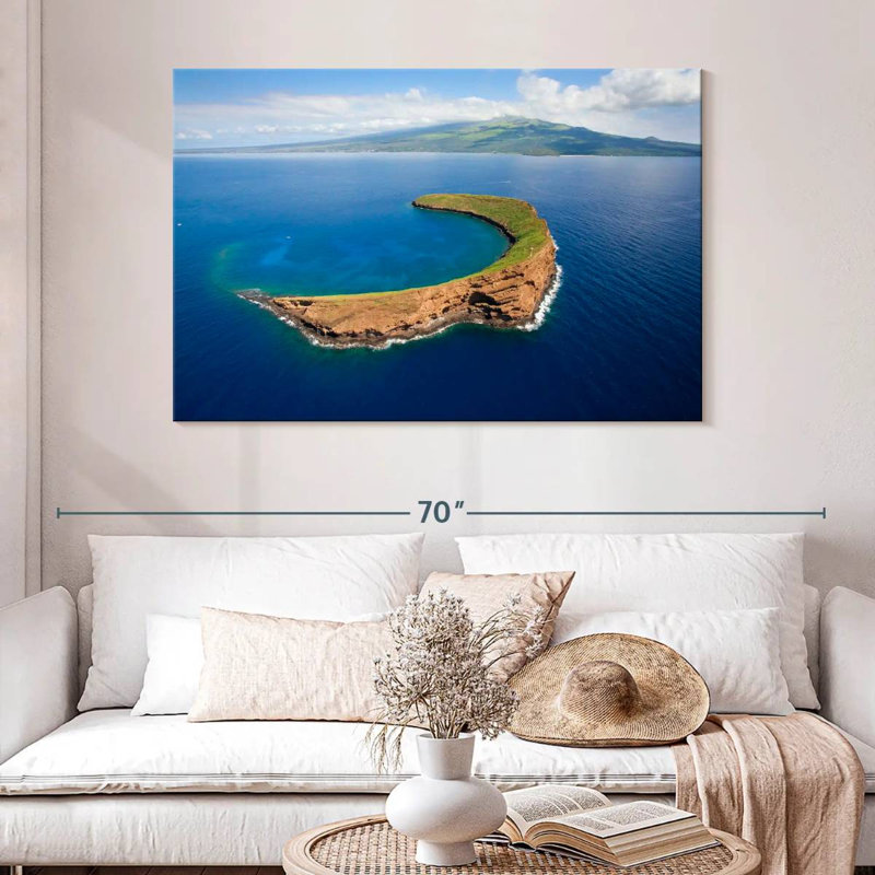 Gillard Molokini Crater Island, H 32 po x l 48 po