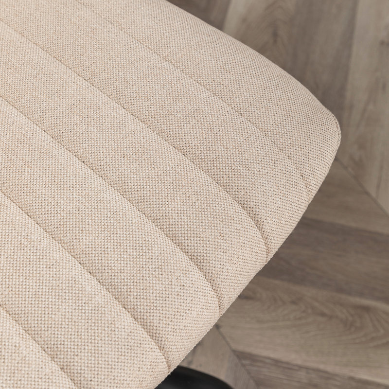 Fabric Swivel Office Chair, Beige