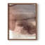 Red Ochre abstrait II, reproduction encadrée - bois massif-1257107552-1257107555