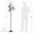  70'' Industrial  3-Light Dimmable Tree Floor Lamp with 3 Bulbs