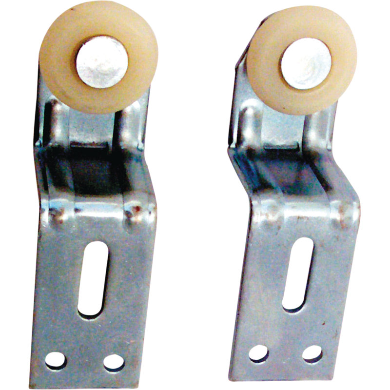 1-1/8 in. Back Position Top-Hung Bypass Closet Door Rollers and Brackets, Cox