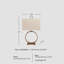 Lampe de table standard 28 po Keener