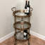Aderito Metal Bar Cart
