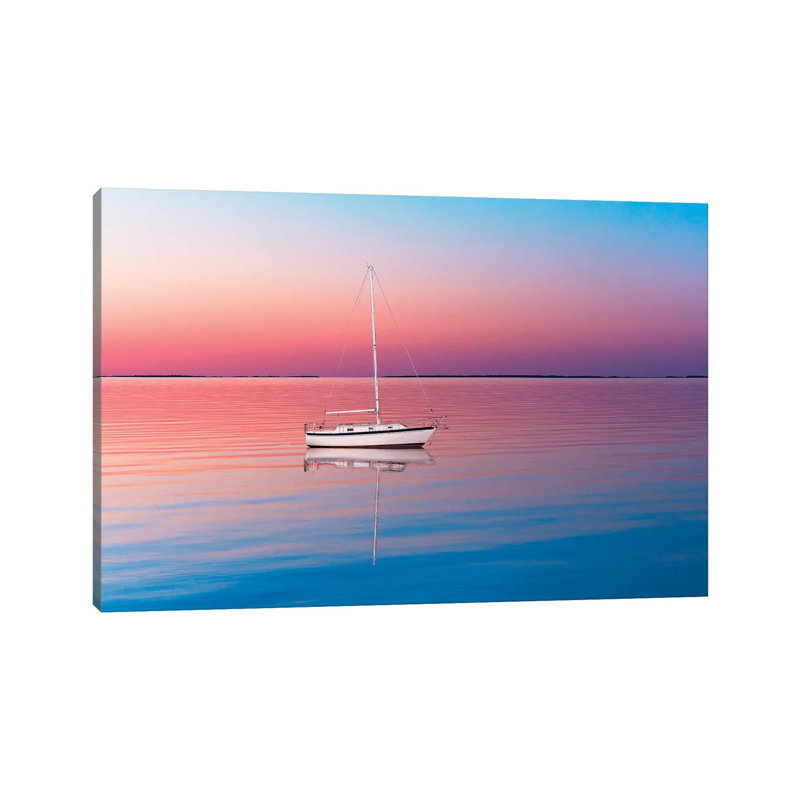 Lakescape VI by James McLoughlin - Wrapped Canvas Print, 20.32 cm H x 30.48 cm W