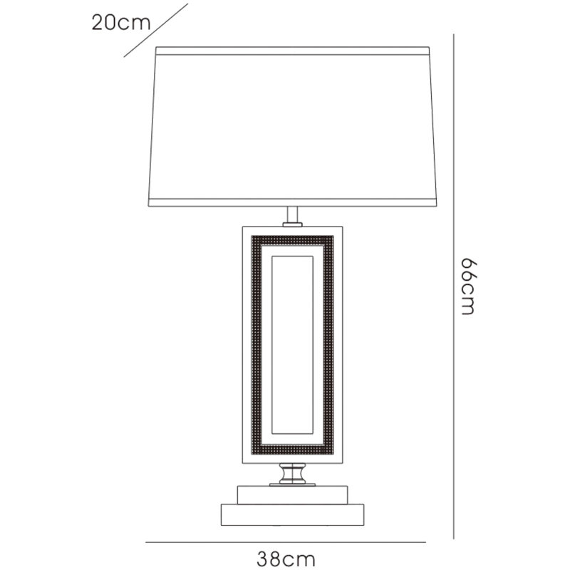 Iron Table Lamp