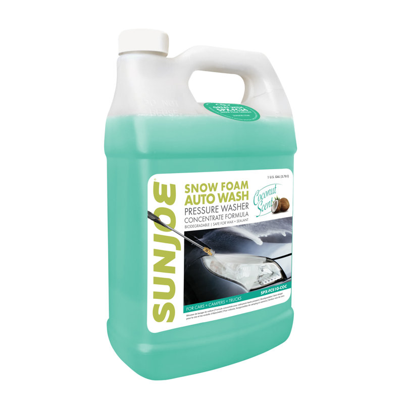 Premium Snow Foam Cannon P.W. Car Wash Soap and Cleaner, 1-Gal. Coconut