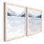Glacial Lake I - ensemble de 2 peintures encadrées-658235787-658235786