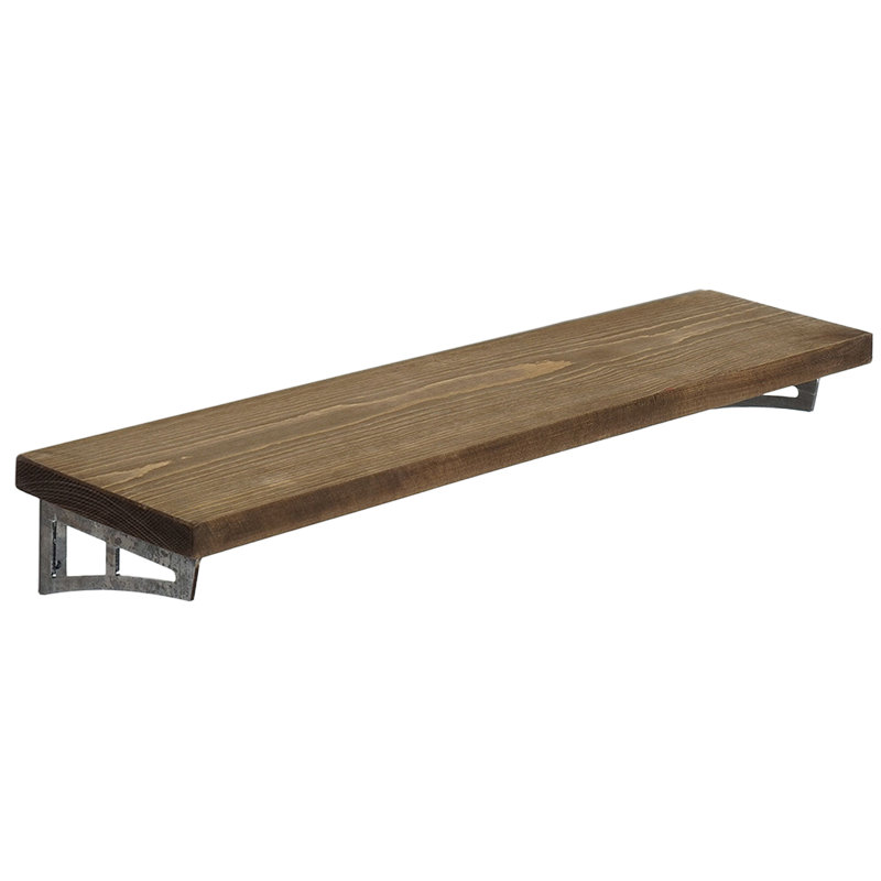 Solid Wood Bracket Shelf