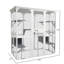 Cage à chat en bois blanc
