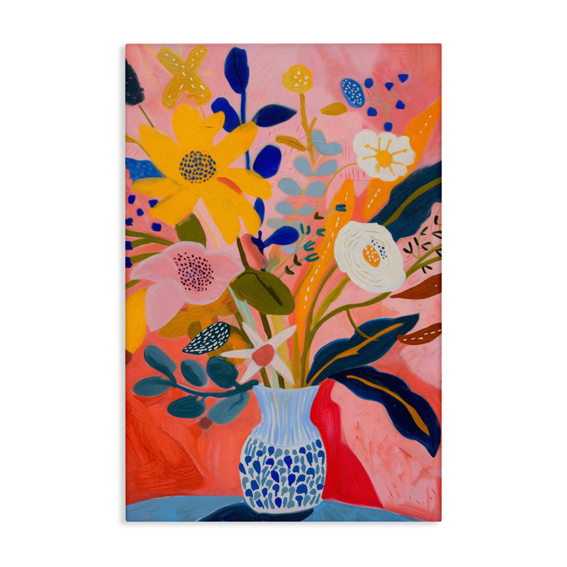 «Vibrant Joyful Bouquet», conception par LSR Creative Studio, H 36 po x l 24 po