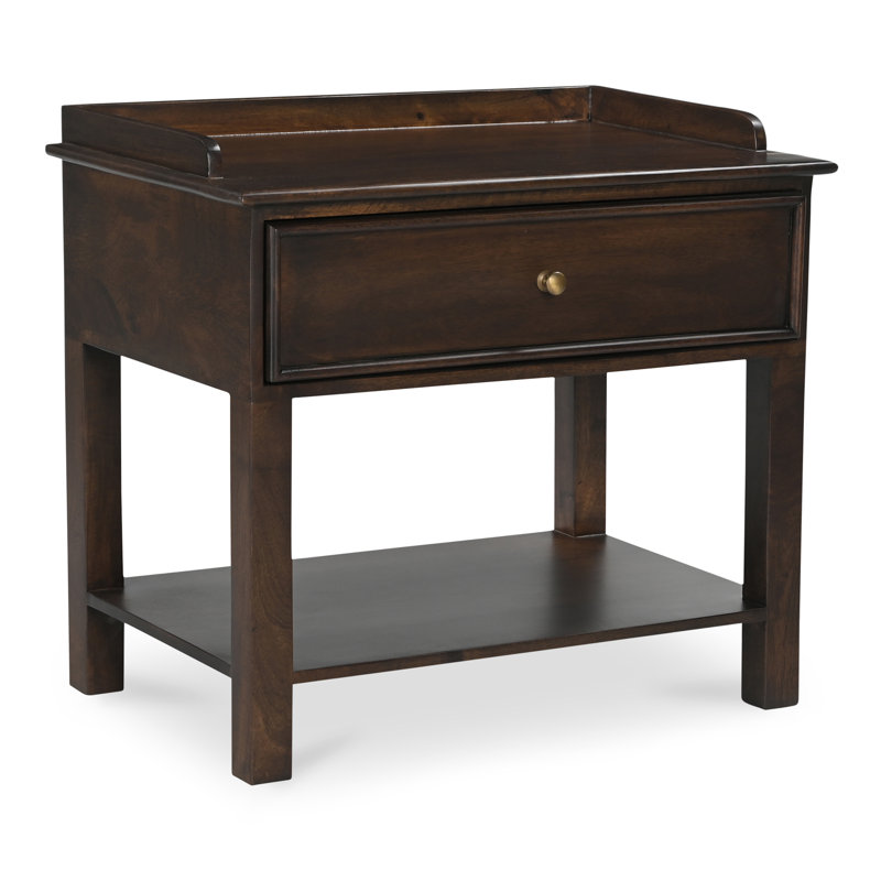 Maeve Nightstand Dark Brown