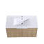 Meuble-lavabo mural 48 po avec lavabo et armoire d'appoint 48 po
