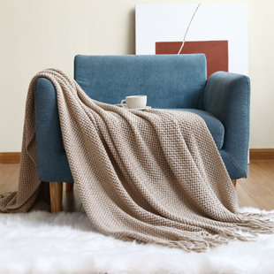 Knitted Throw Blanket
