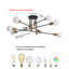 Lustre sphérique Spoutnik à 8 lumières Coblitz-81797684