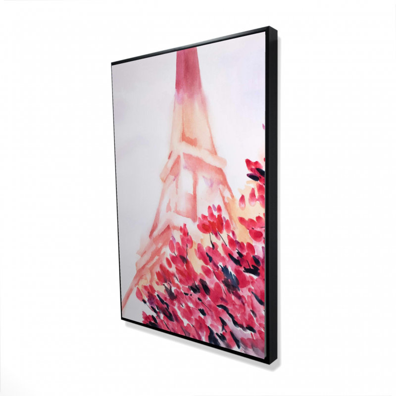 " Pink Eiffel Tower "