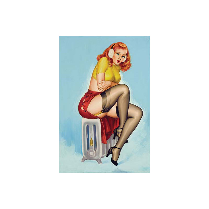 Imprimé flirt, H 36 po x l 24 po