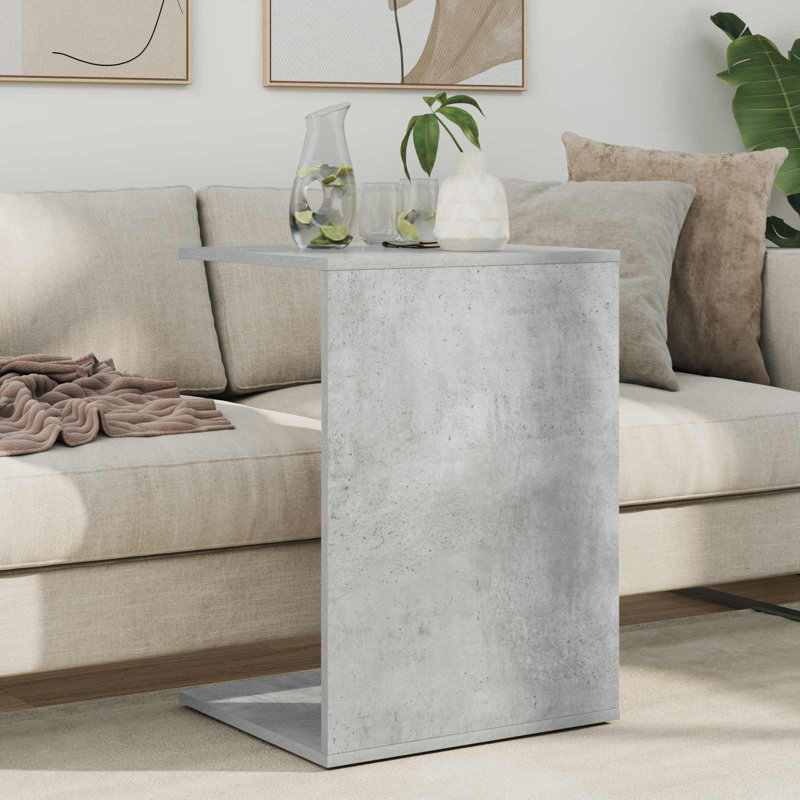 End Table, Concrete Grey