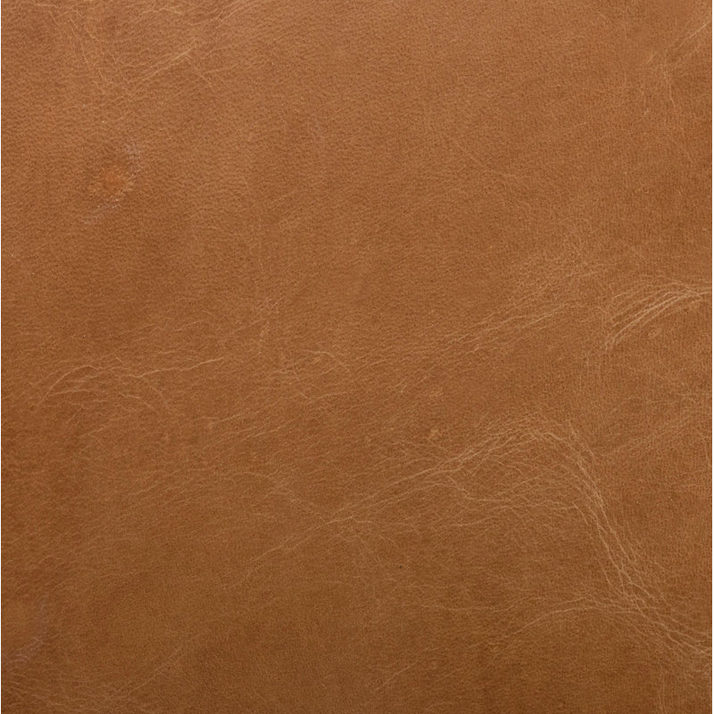 Porter 84" Genuine Leather Sofa, Bistro Saddle Genuine Leather