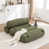 Velours côtelé vert