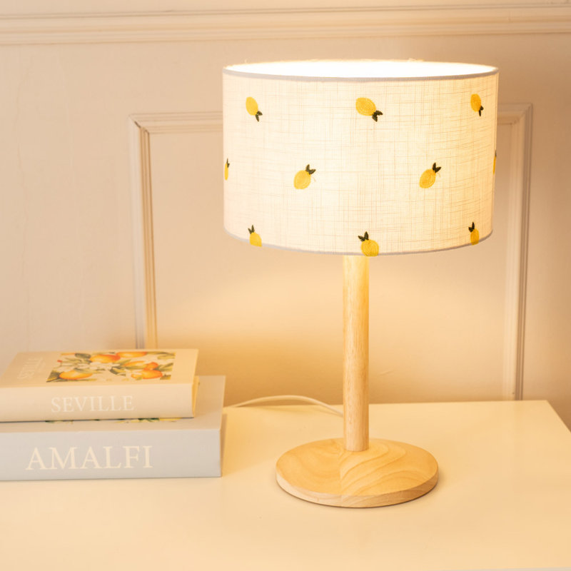 Monette Wood Table Lamp, No