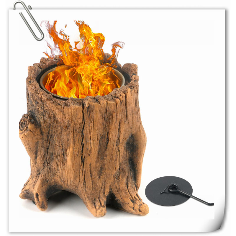 Tabletop Fire Concrete Tabletop Fireplace