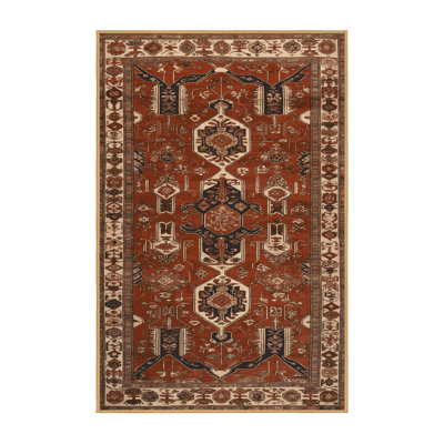Tapis brun turc lavable à la machine