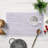 Brown Gold PVC Placemats Set of 8 Scratch Heat Resistant Washable Table Protectors for Christmas Decor-14851032