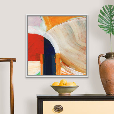 Blue Orange I - Painting on Canvas