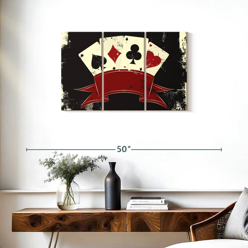 Senne Casino Emblem, 20" H x 33" W