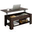 Lift Top Four Leg Coffee Table with Storage-1256366774-1219186384