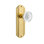 Deco Plate with Crystal Meadows Knob