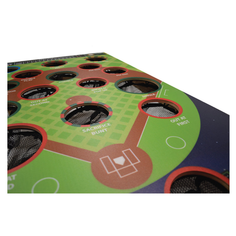 Two-Game Set - Baseball + Basketball Bean Bag Toss Games