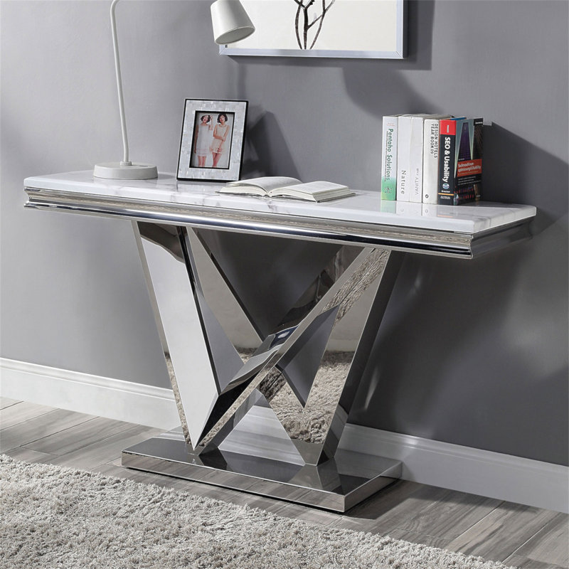 Table de canapé moderne Glam Style